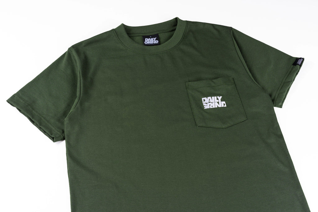 DAILY GRIND SHEAR POCKET TEE EMBRO FATIGUE