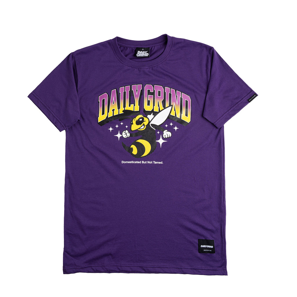 DAILY GRIND STING TSHIRT PURPLE