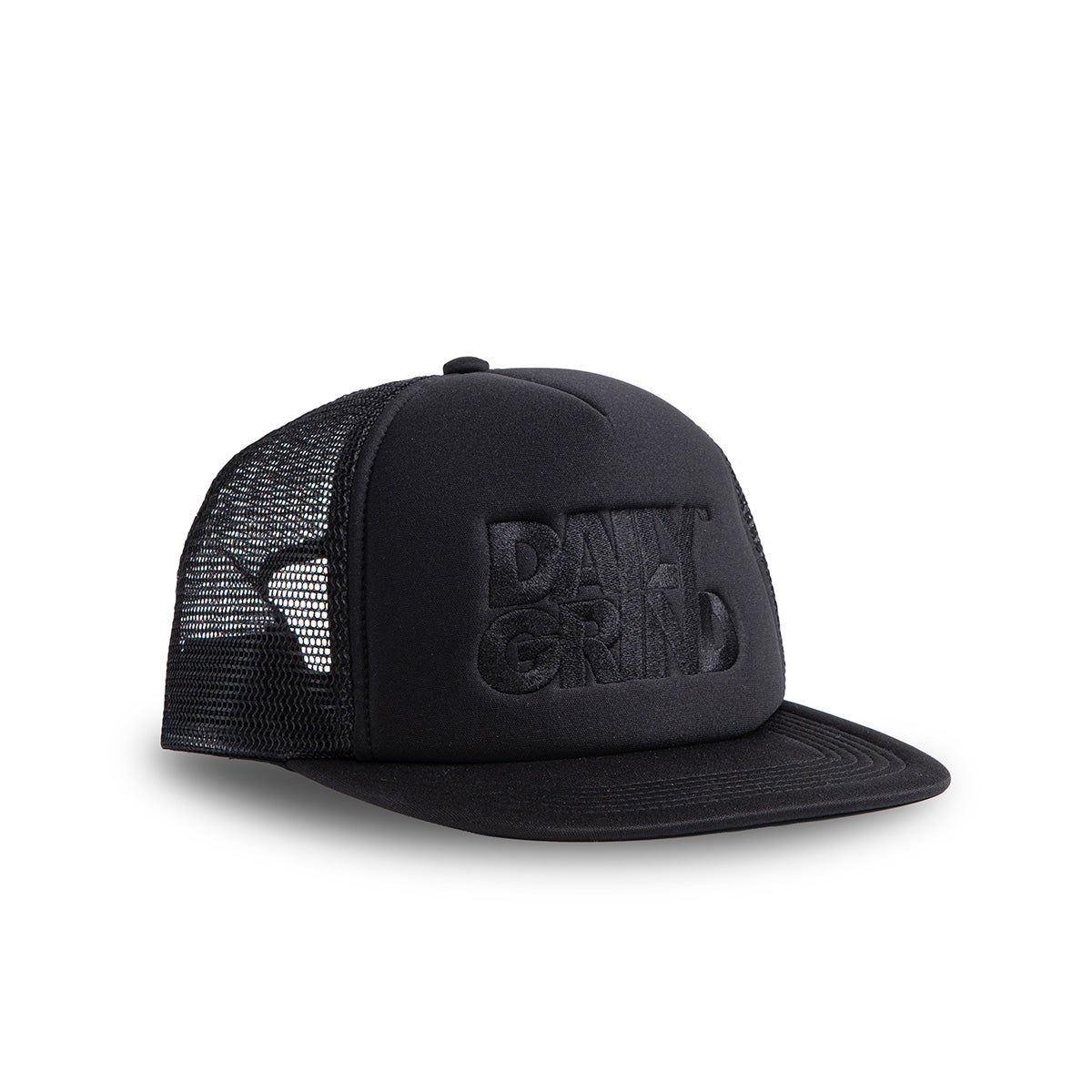 DAILY GRIND STEALTH TRUCKER CAP BLACK | Daily Grind Store PH
