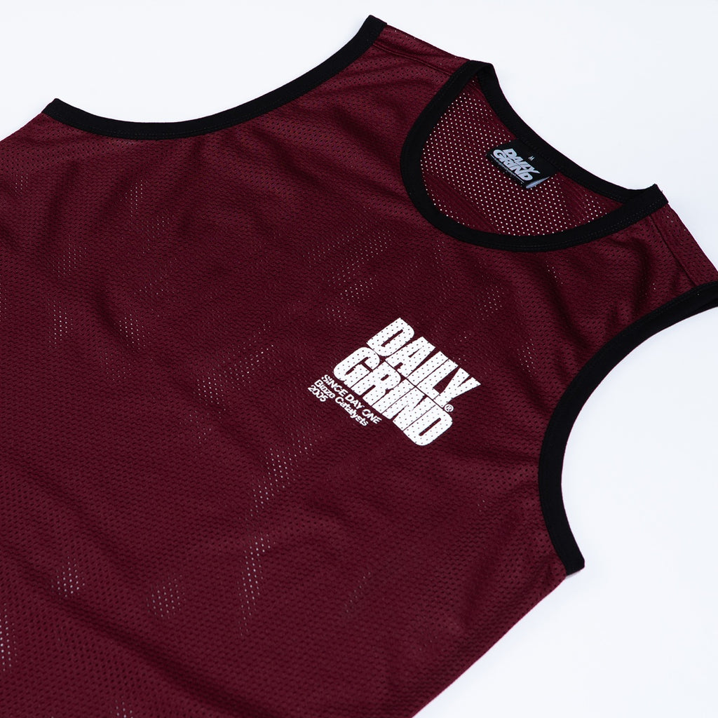 DAILY GRIND BLAZE TANK TOP MAROON