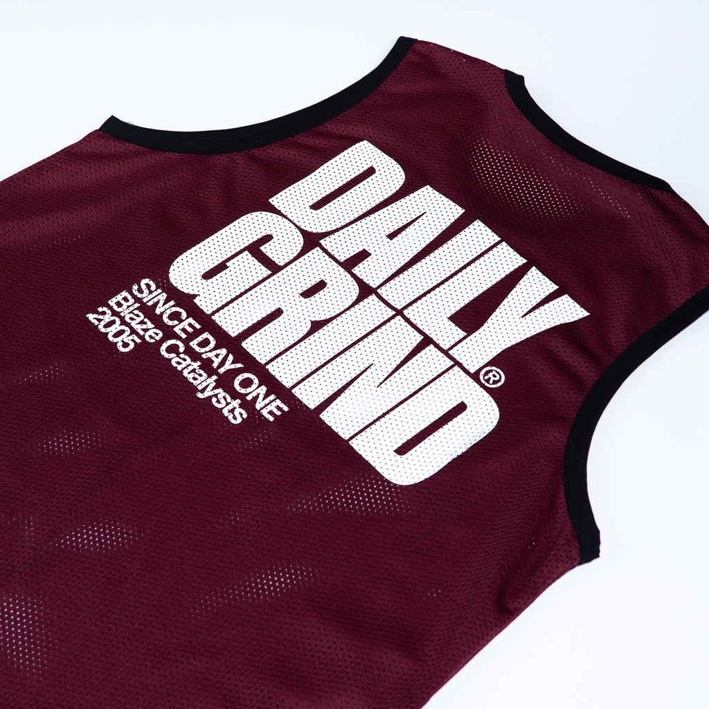 DAILY GRIND BLAZE TANK TOP MAROON