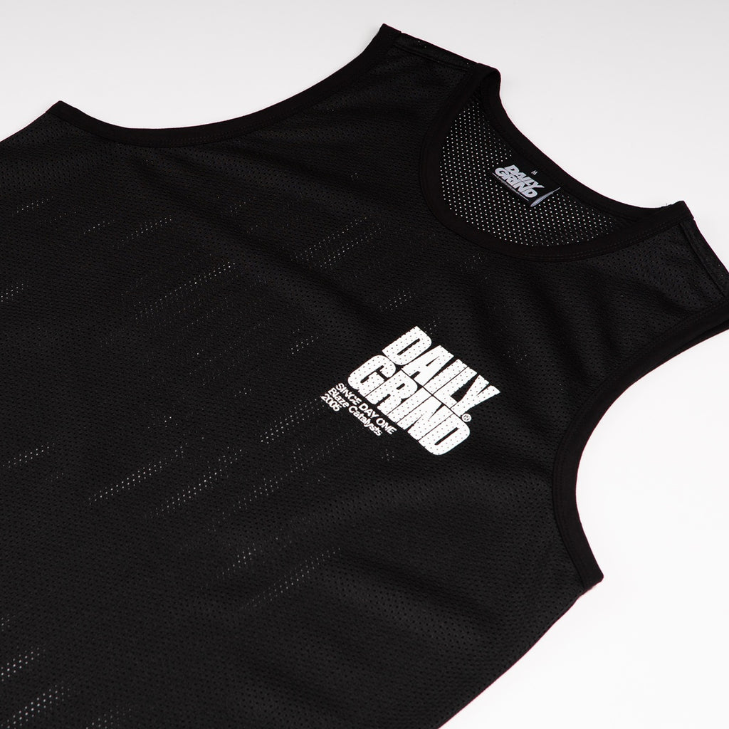 DAILY GRIND BLAZE TANK TOP BLACK