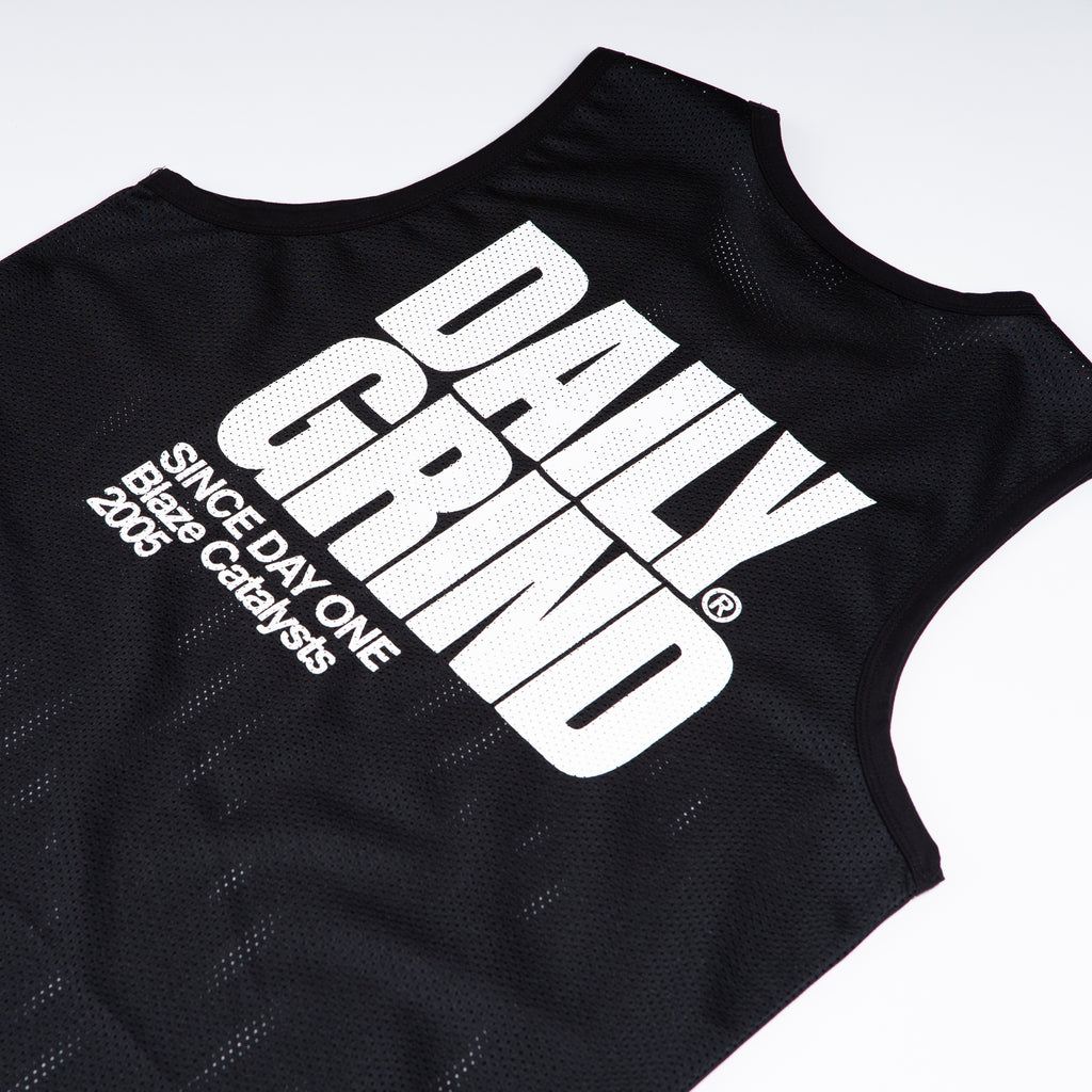DAILY GRIND BLAZE TANK TOP BLACK