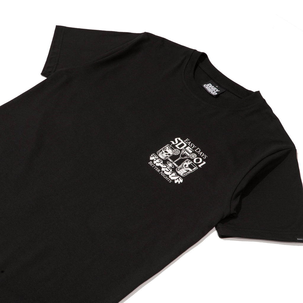 DAILY GRIND EASY DAYS TSHIRT BLACK