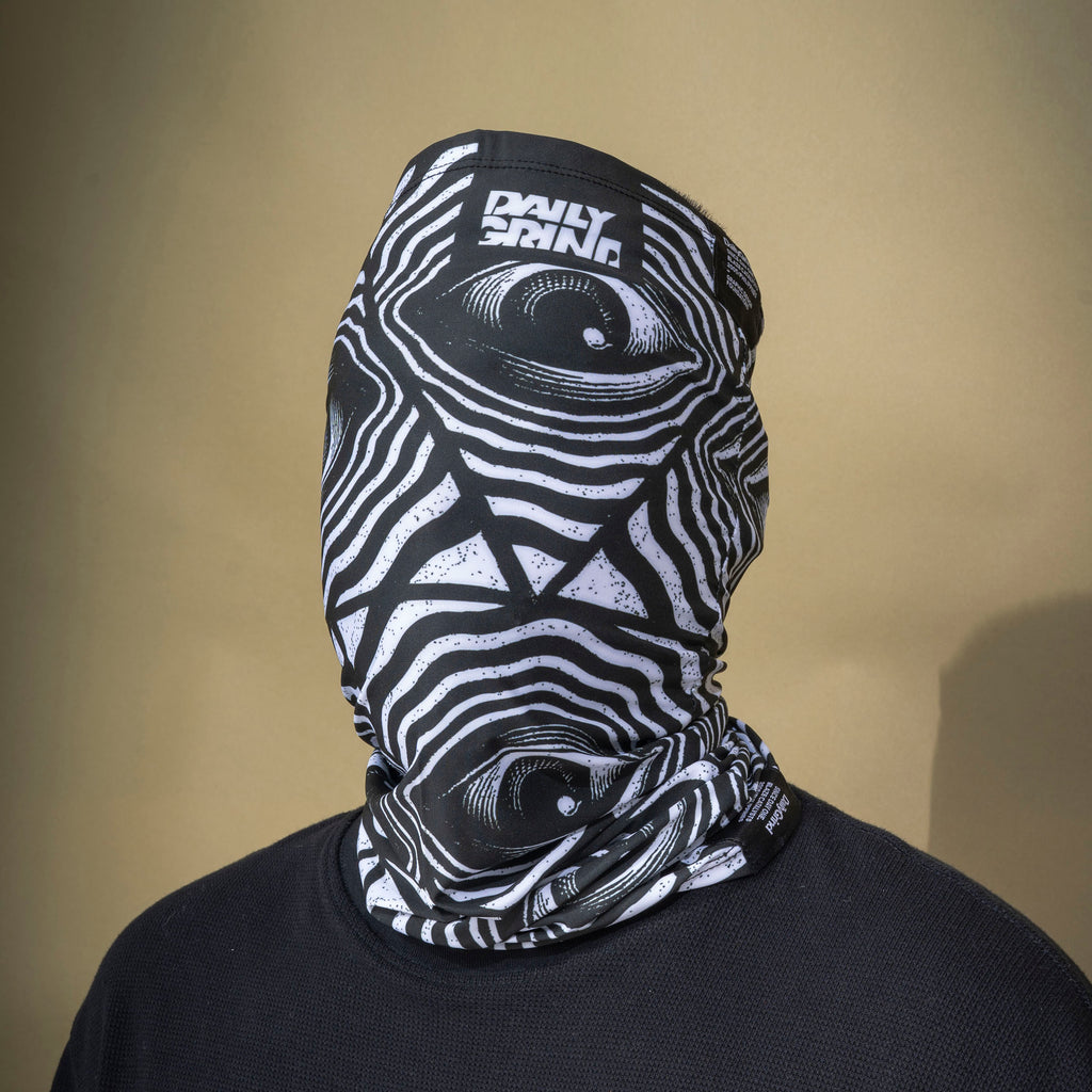 DAILY GRIND ECHO EYE TUBE MASK BLACK