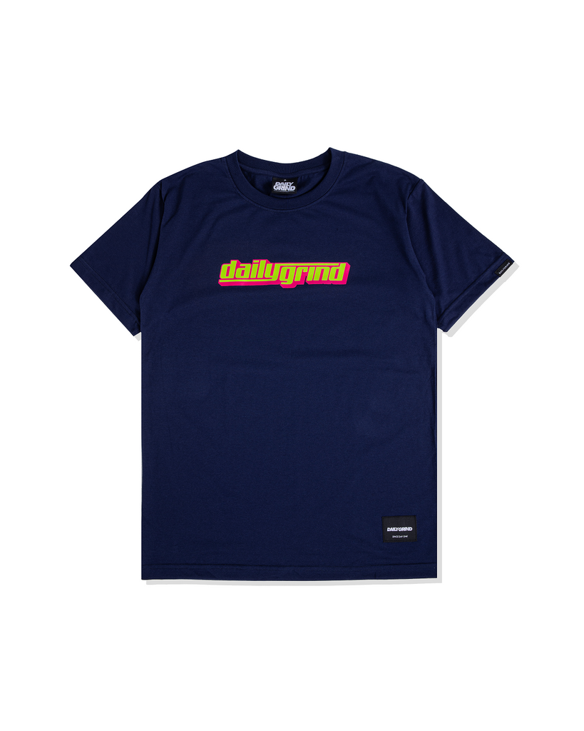 DAILY GRIND EXPAND TSHIRT NAVY BLUE
