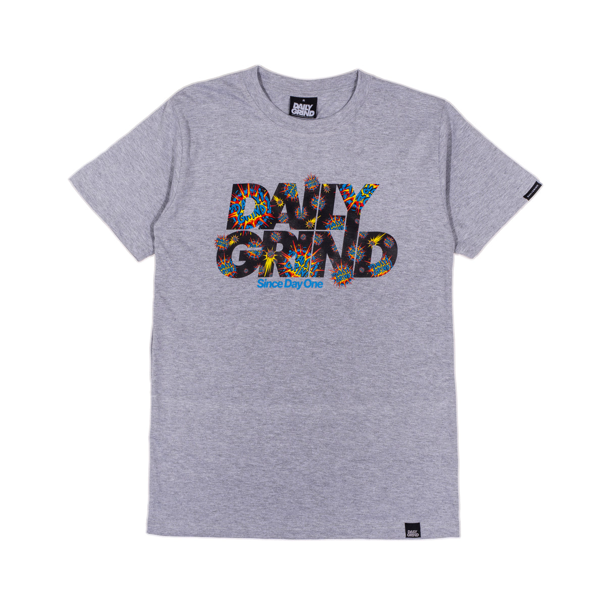 DAILY GRIND EXPLODE TSHIRT ACID GRAY | Daily Grind Store PH
