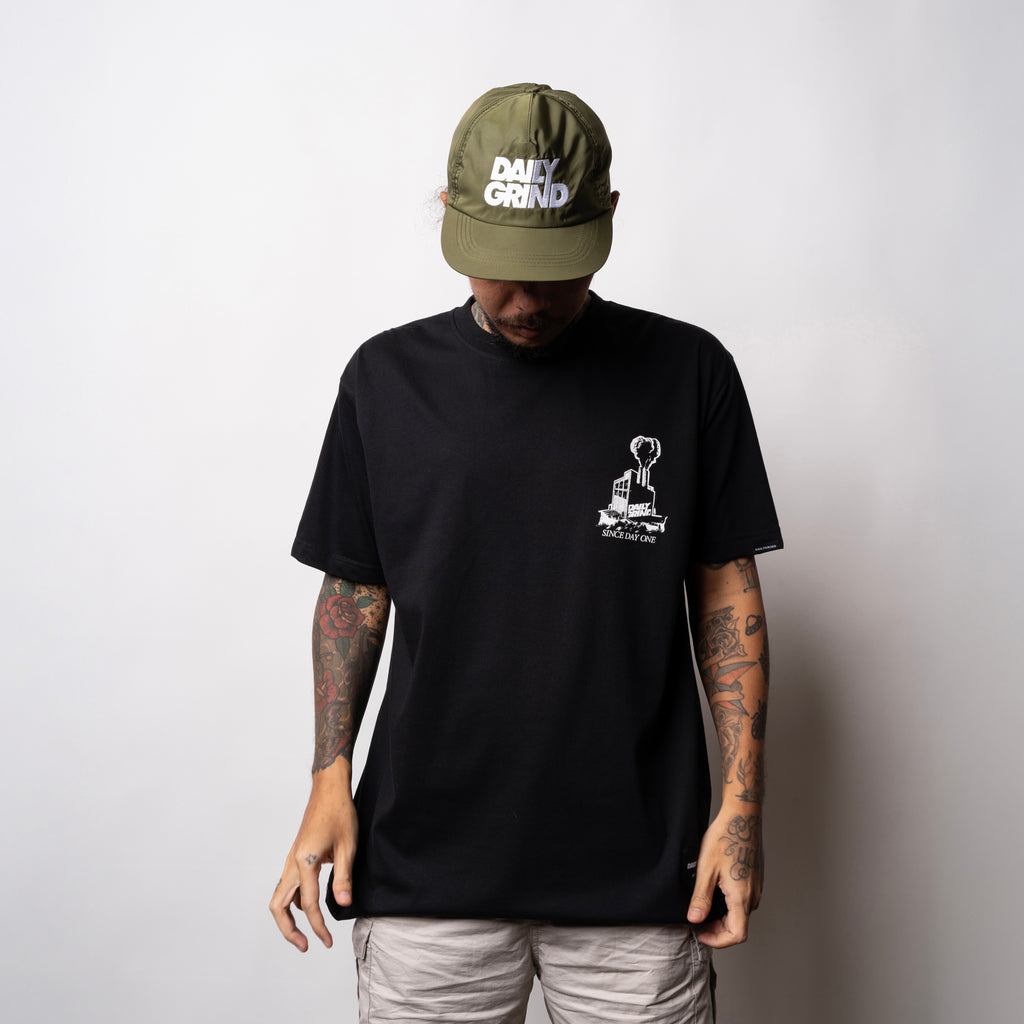 DAILY GRIND FOUNDRY TSHIRT BLACK