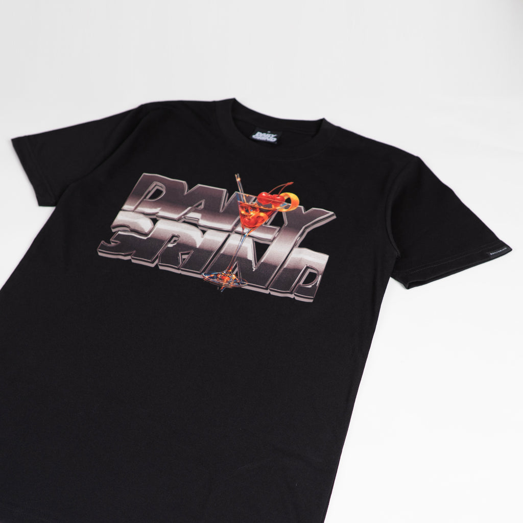 DAILY GRIND GRIND & TONIC TSHIRT BLACK