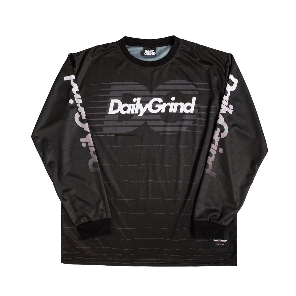 DAILY GRIND HASTY JERSEY LONGSLEEVES BLACK