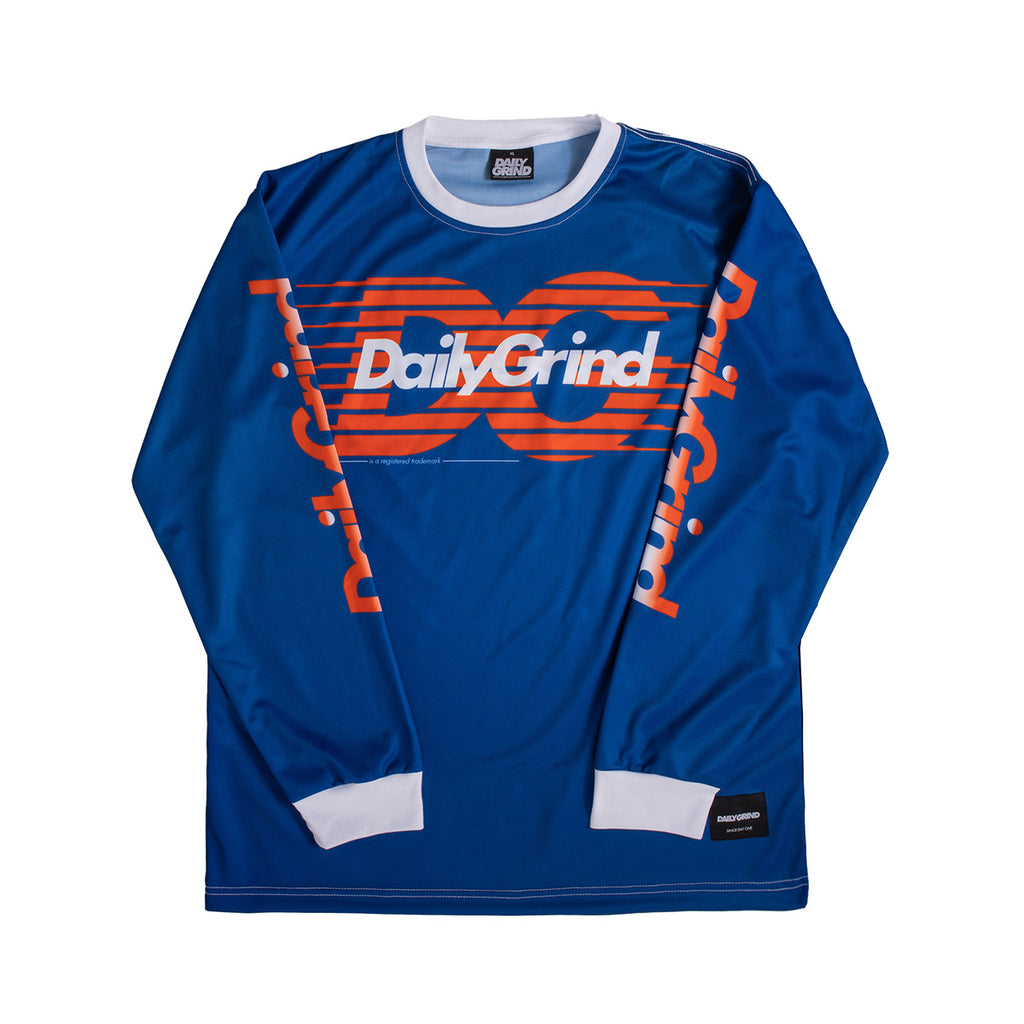 DAILY GRIND HASTY JERSEY LONGSLEEVES BLUE