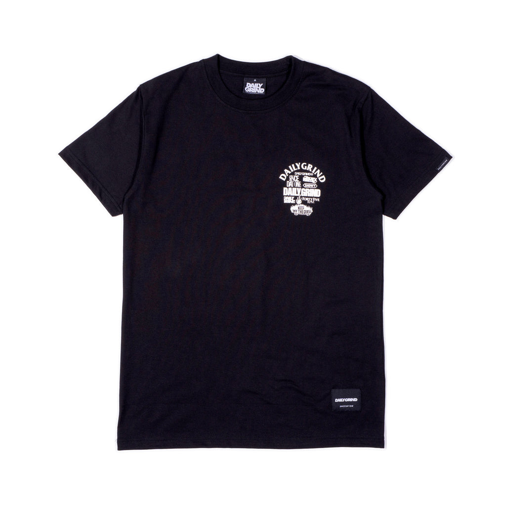 DAILY GRIND KEEP OFF TSHIRT BLACK