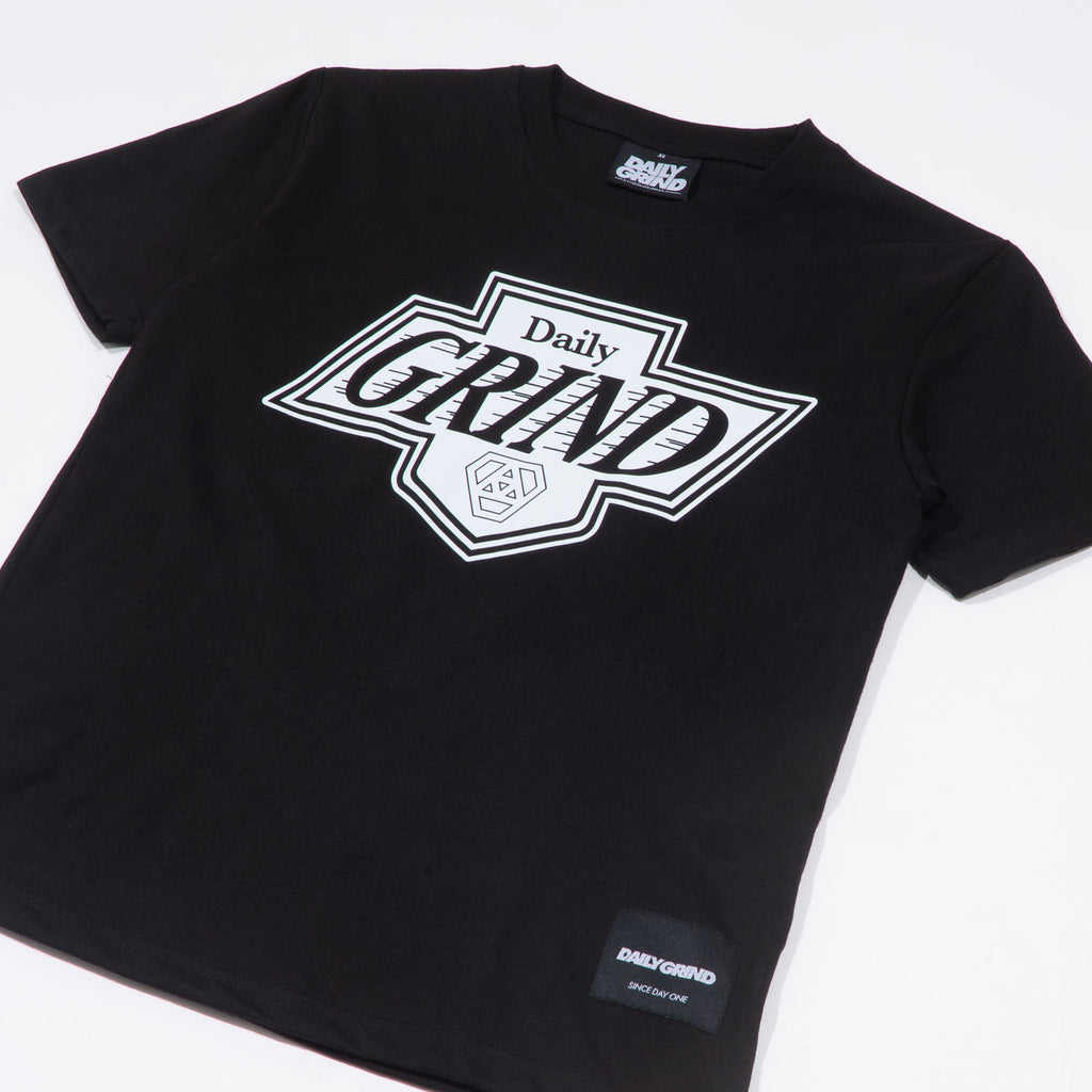 DAILY GRIND KIDS KINGS TSHIRT FOR KIDS BLACK