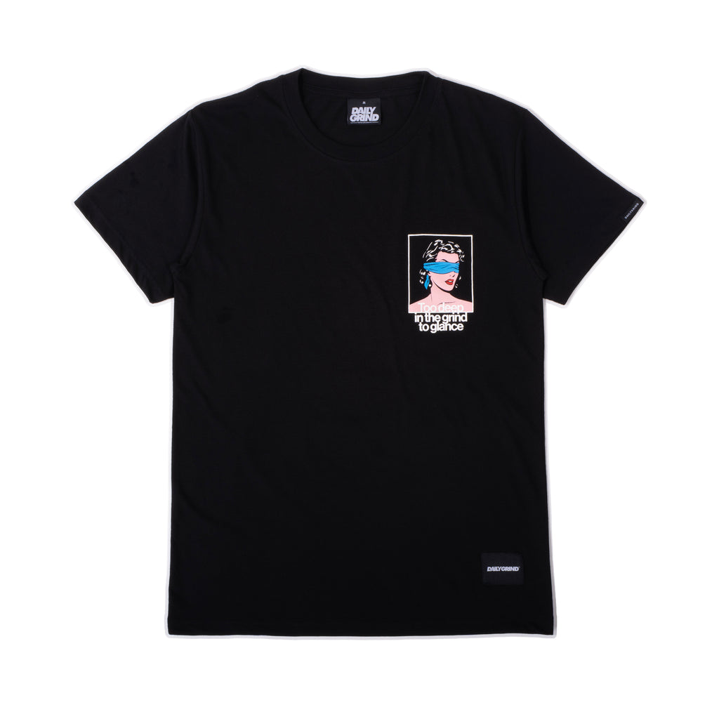DAILY GRIND LOCKED IN TSHIRT BLACK