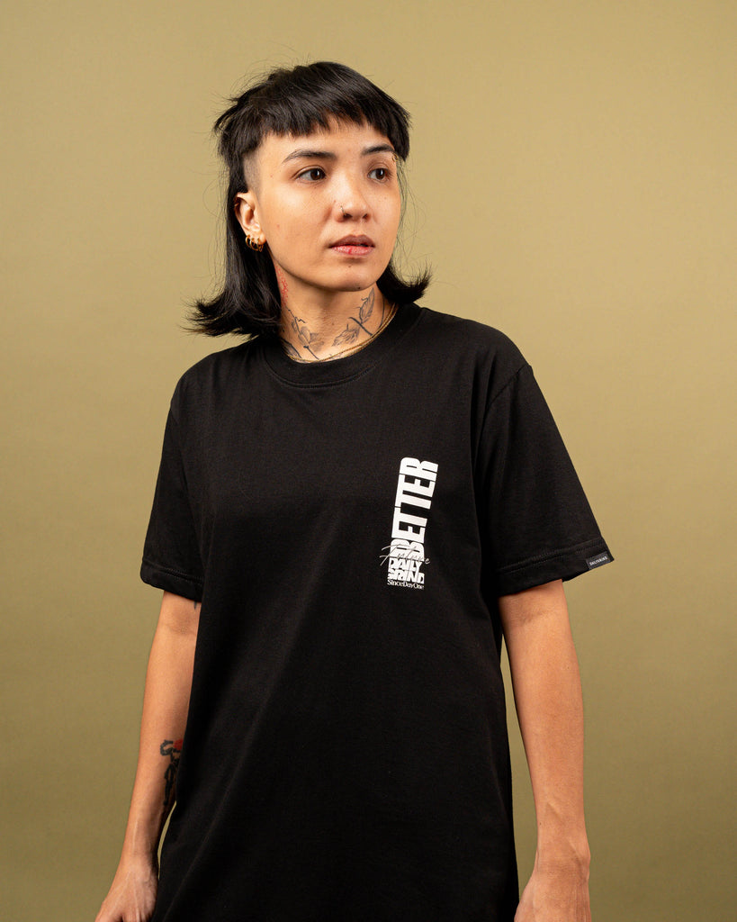 DAILY GRIND BETTER FUTURE TSHIRT BLACK