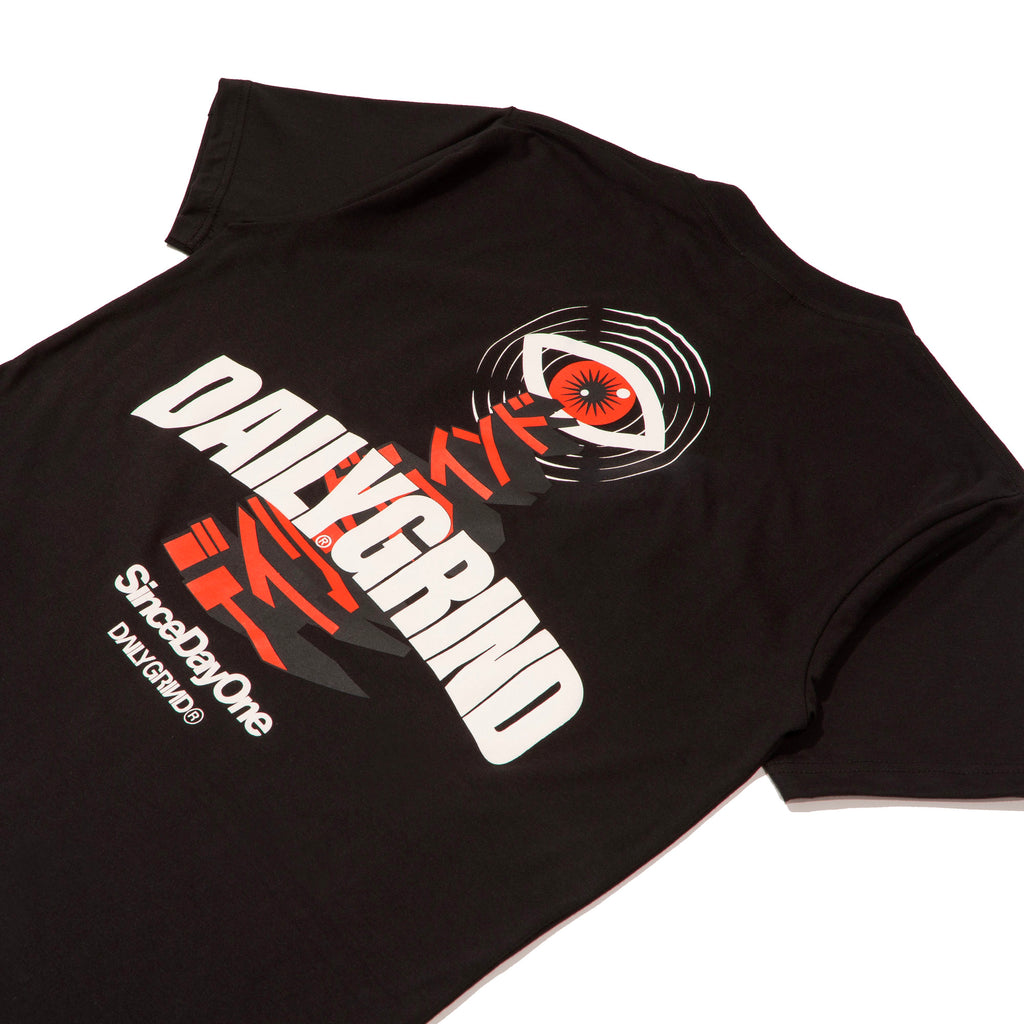 DAILY GRIND MOMO NO TO TSHIRT BLACK