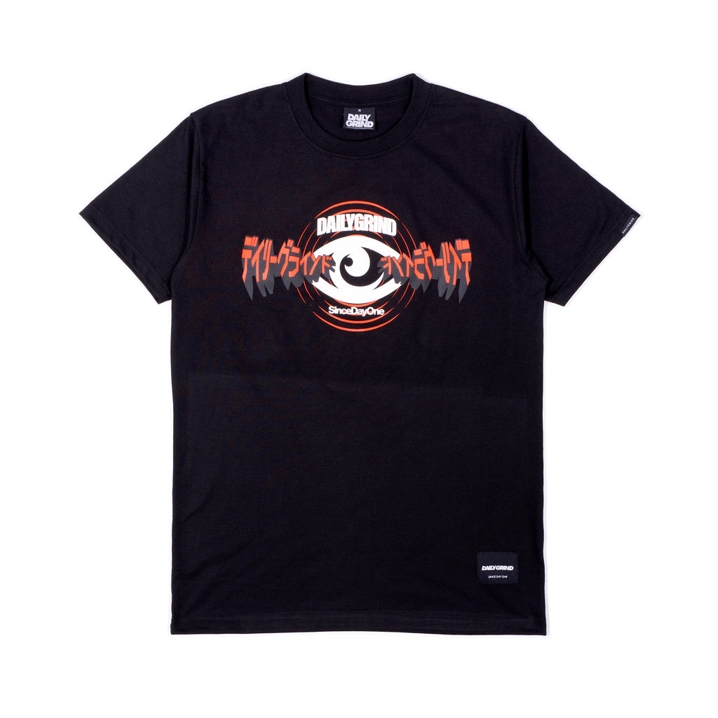 DAILY GRIND MOMO NO TO TSHIRT BLACK