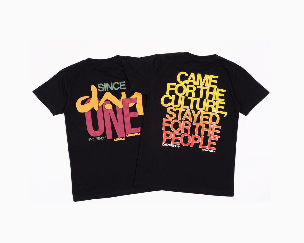 DAILY GRIND WELT TSHIRT BLACK