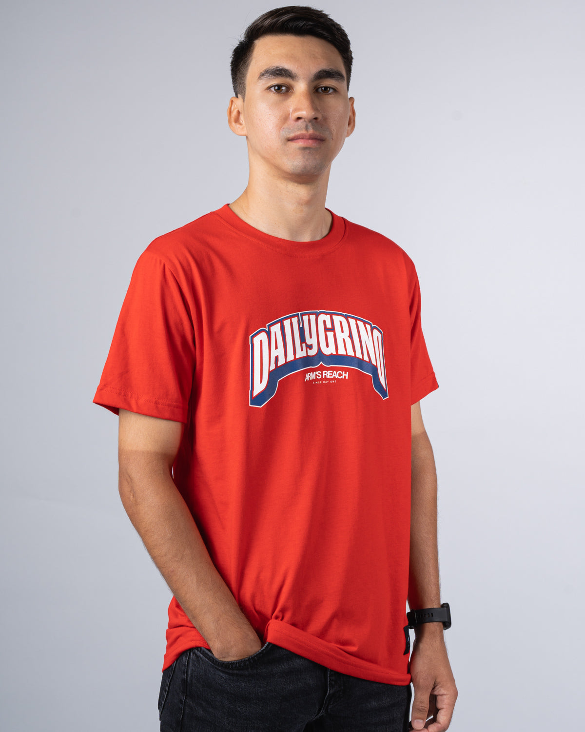 DAILY GRIND REACH TSHIRT RED | Daily Grind Store PH