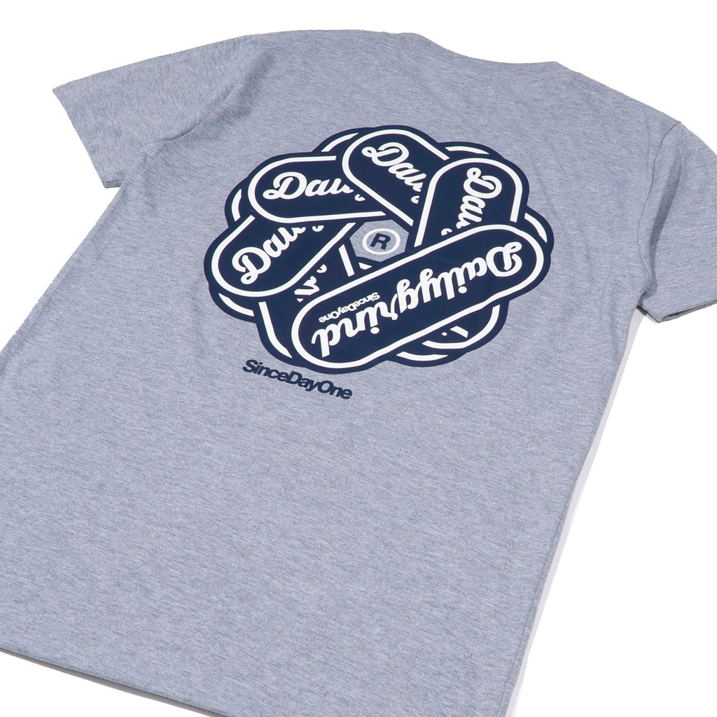 DAILY GRIND SPINDLE TSHIRT ACID GRAY