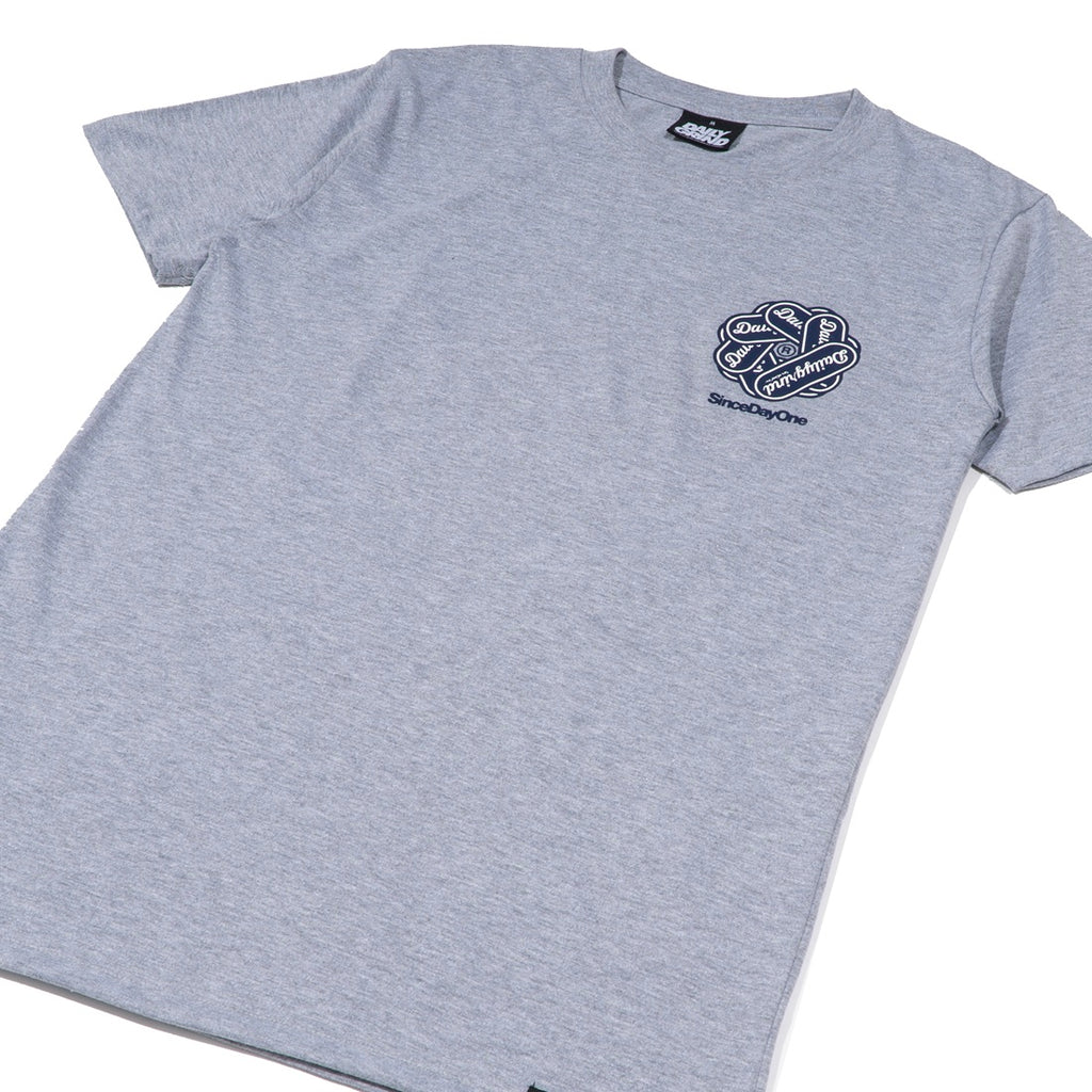 DAILY GRIND SPINDLE TSHIRT ACID GRAY