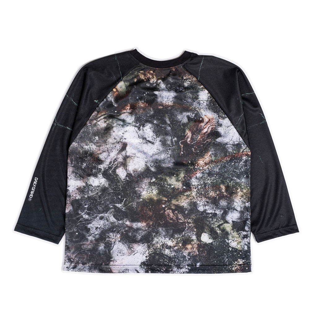 DAILY GRIND STRATOS JERSEY RAGLAN BLACK