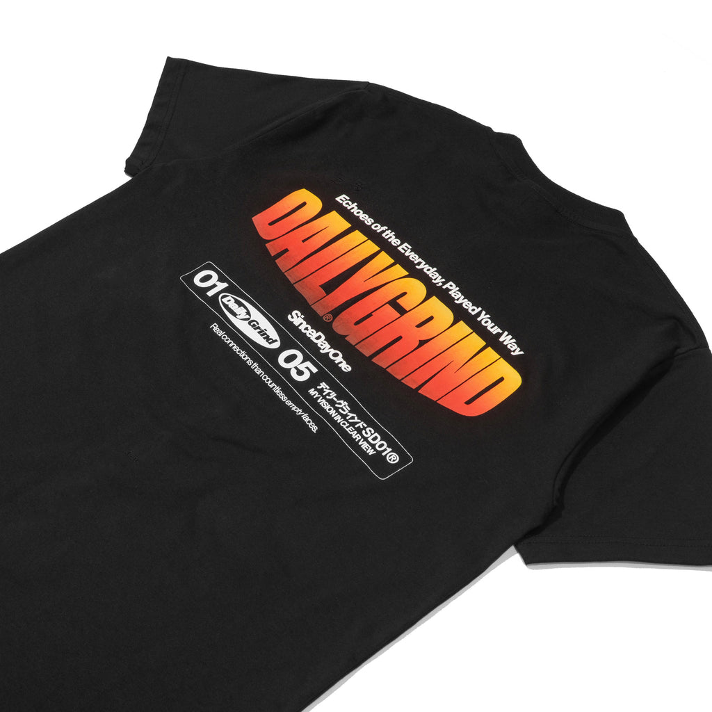 DAILY GRIND TONESTEP TSHIRT BLACK