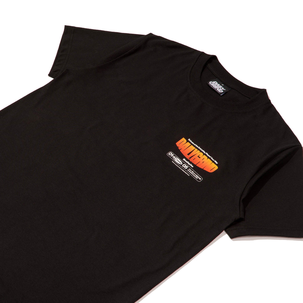 DAILY GRIND TONESTEP TSHIRT BLACK