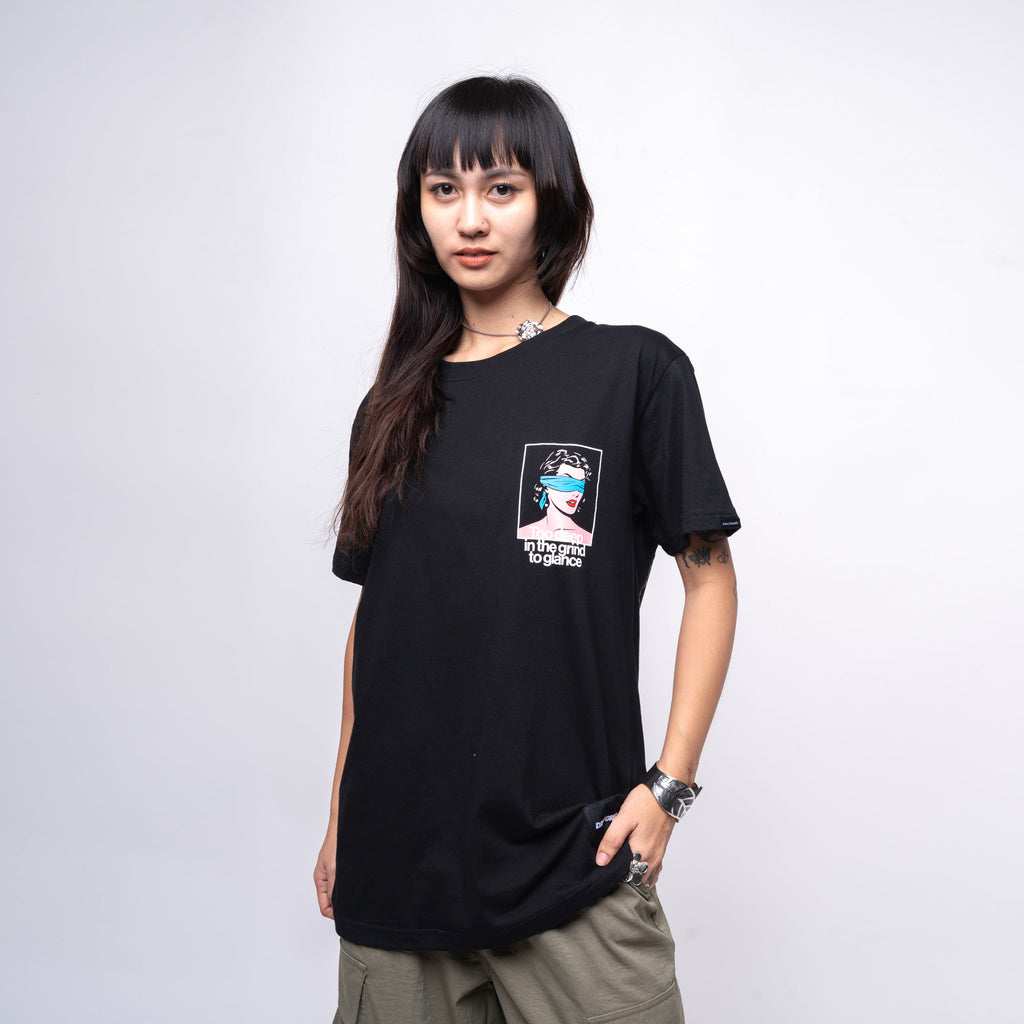 DAILY GRIND LOCKED IN TSHIRT BLACK
