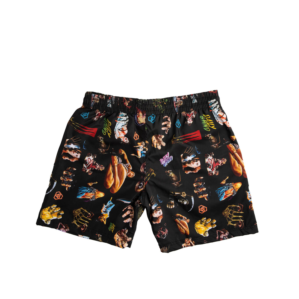 DAILY GRIND TREMBLING SHORTS BLACK