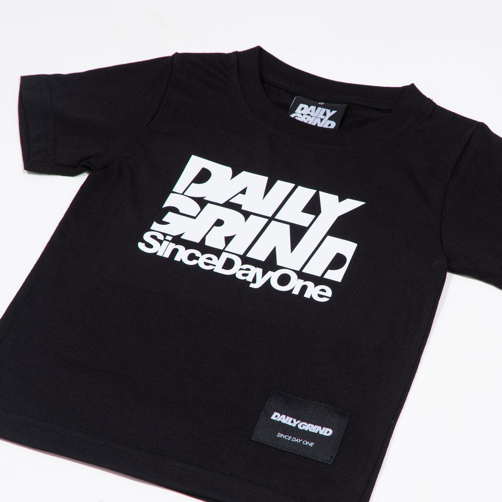 DAILY GRIND KIDS VITAL TSHIRT FOR KIDS BLACK
