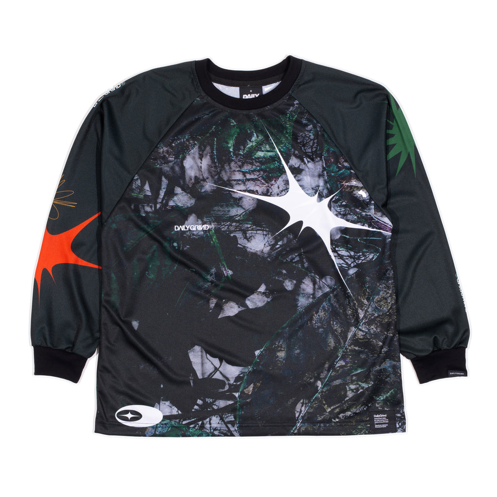 DAILY GRIND WILDWOOD V2 JERSEY LONGSLEEVES BLACK