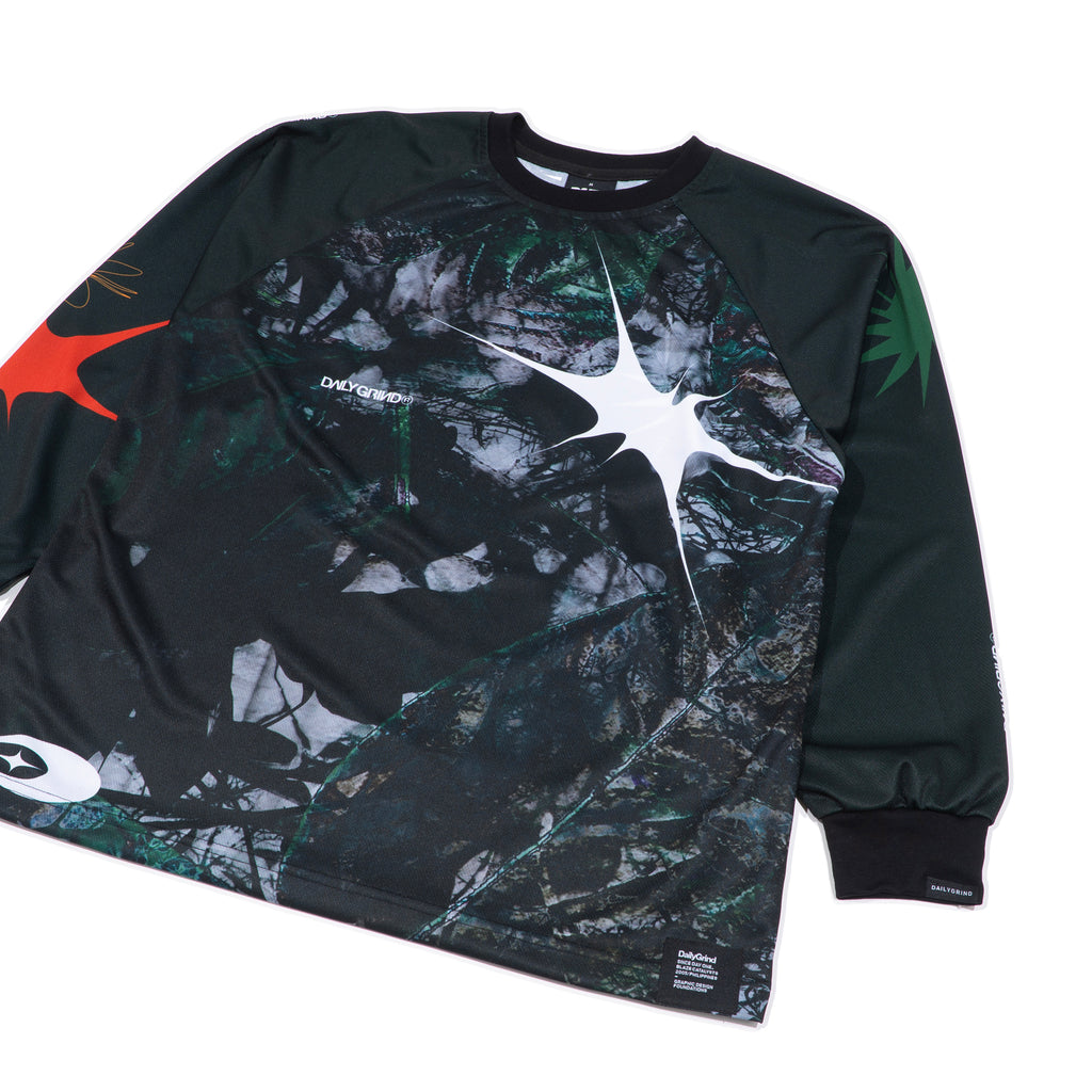 DAILY GRIND WILDWOOD V2 JERSEY LONGSLEEVES BLACK