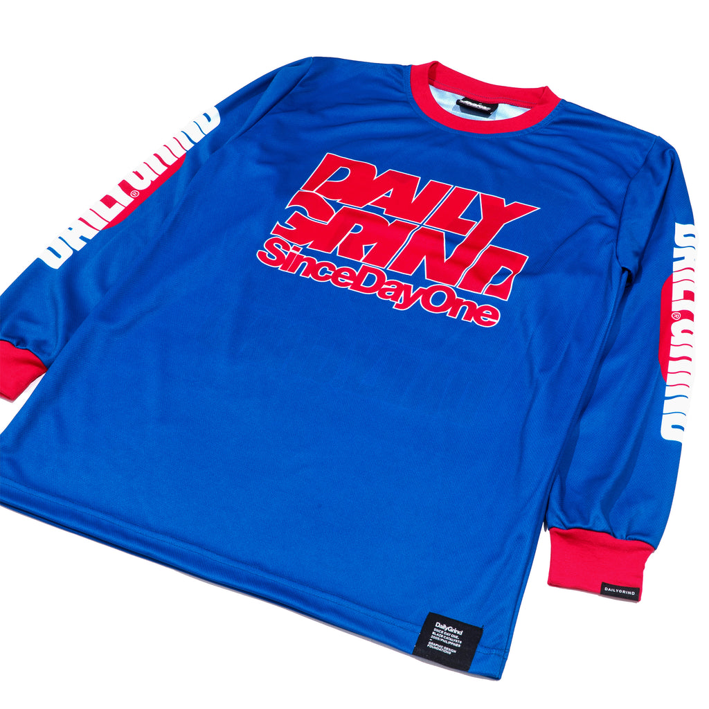 DAILY GRIND STEADYFORM JERSEY LONGSLEEVES BLUE