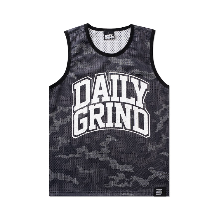 DAILY GRIND BLAZE FIELD TANK TOP BLACK