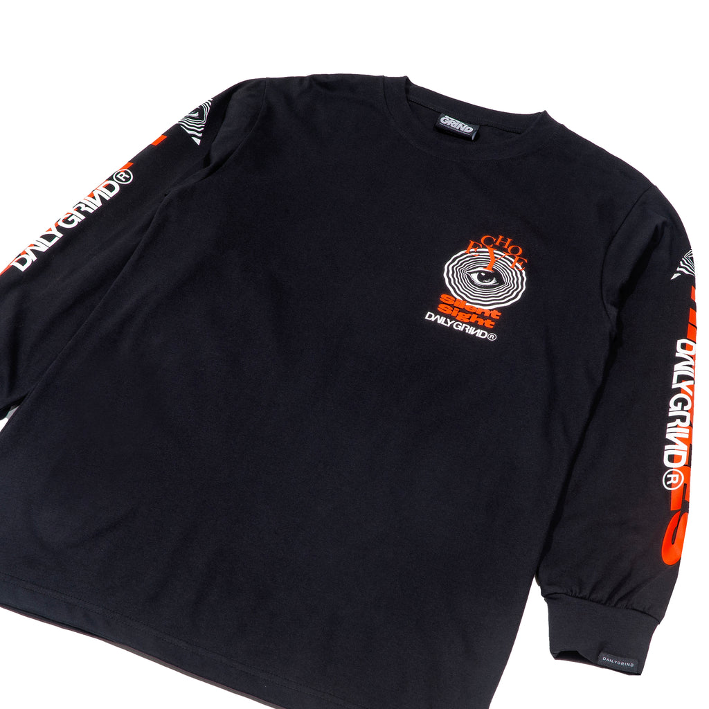DAILY GRIND ECHO EYE LONGSLEEVES BLACK