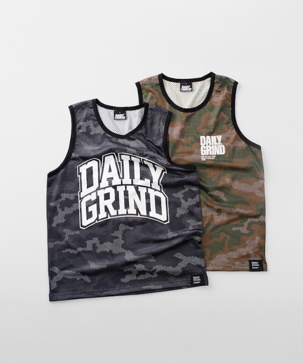 DAILY GRIND BLAZE FIELD TANK TOP BLACK