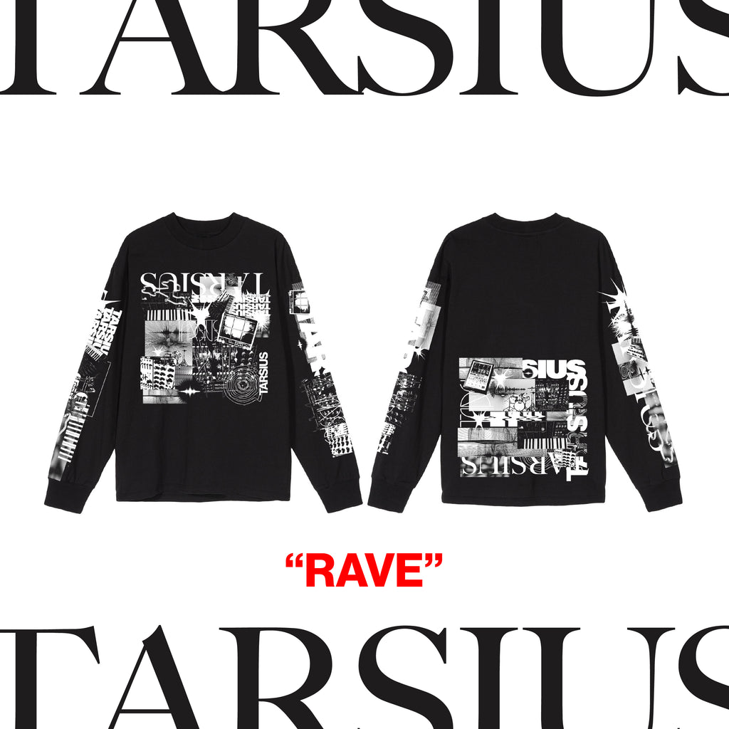 (PRE-ORDER) DAILY GRIND x TARSIUS LONGSLEEVES BLACK