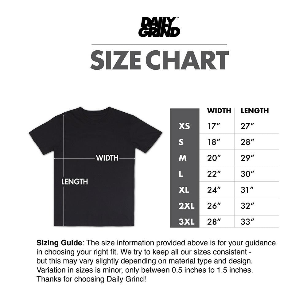 DAILY GRIND BRUISED TSHIRT BLACK