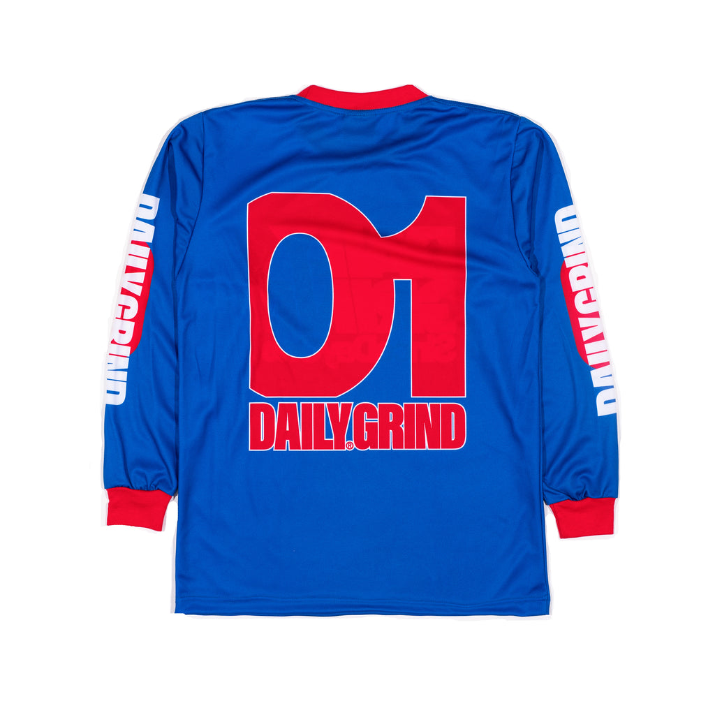 DAILY GRIND STEADYFORM JERSEY LONGSLEEVES BLUE
