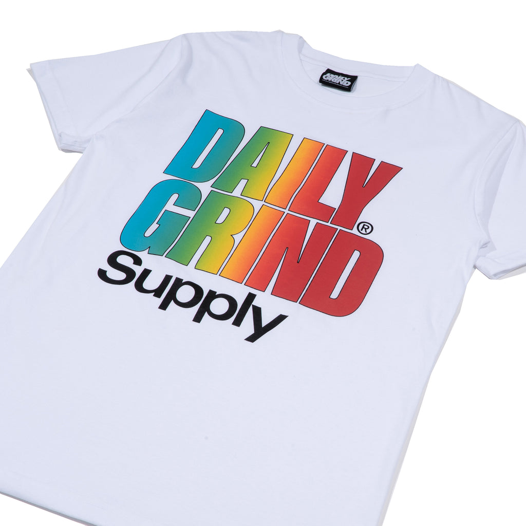 DAILY GRIND BLAZE SUPPLY TSHIRT NAVY BLUE