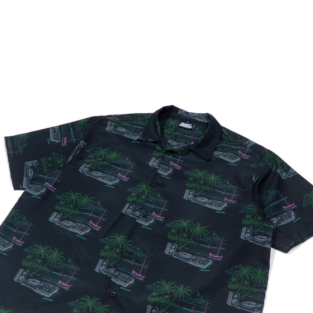 DAILY GRIND COASTAL FADER POLO BLACK