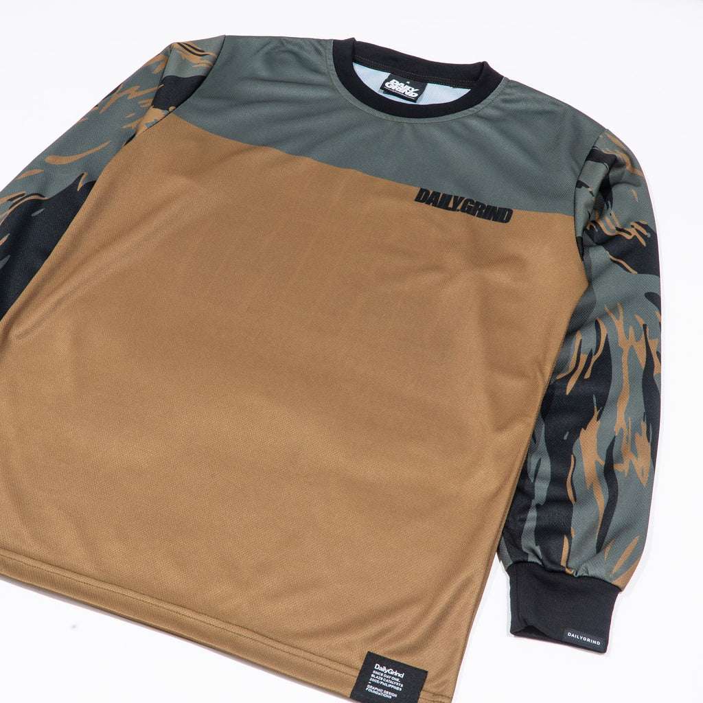 DAILY GRIND BLAZE JERSEY LONGSLEEVES GOLD