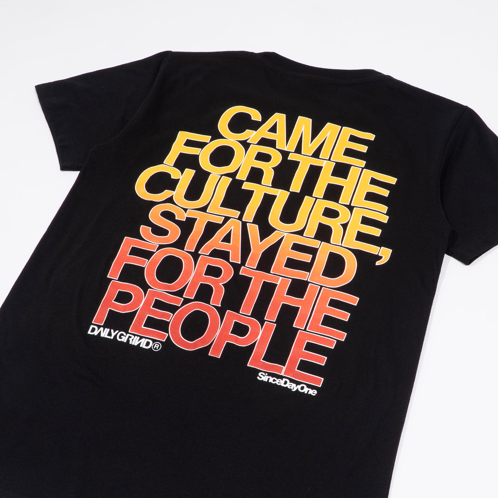DAILY GRIND CULTURED TSHIRT BLACK