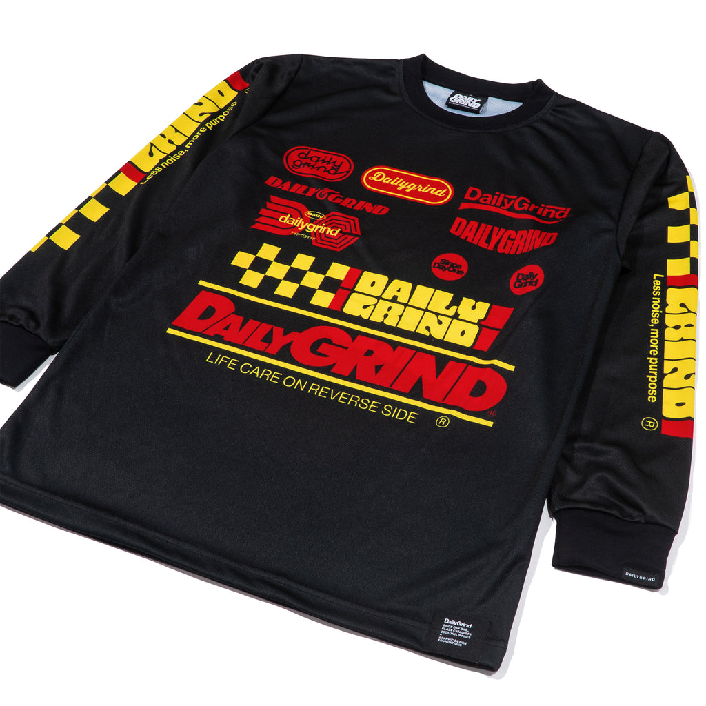 DAILY GRIND FORMLINE JERSEY LONGSLEEVES BLACK
