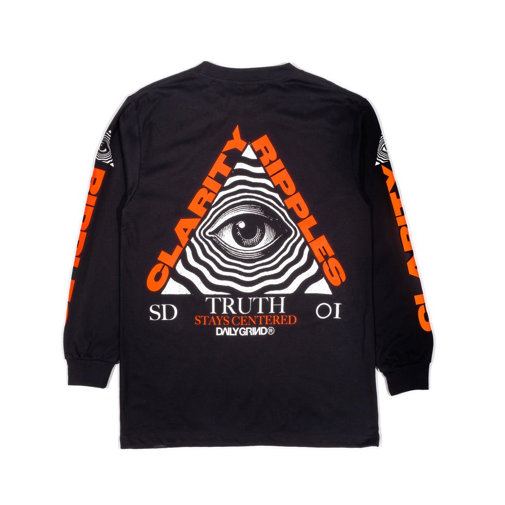 DAILY GRIND ECHO EYE LONGSLEEVES BLACK