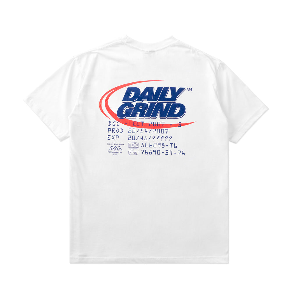 DAILY GRIND OCR TSHIRT WHITE