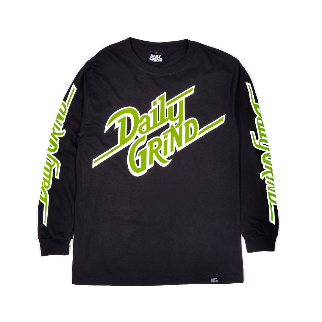 DAILY GRIND HARDCUT LONGSLEEVES BLACK