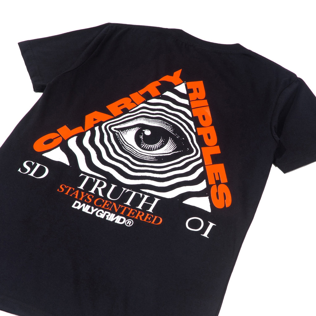 DAILY GRIND ECHO EYE TSHIRT BLACK