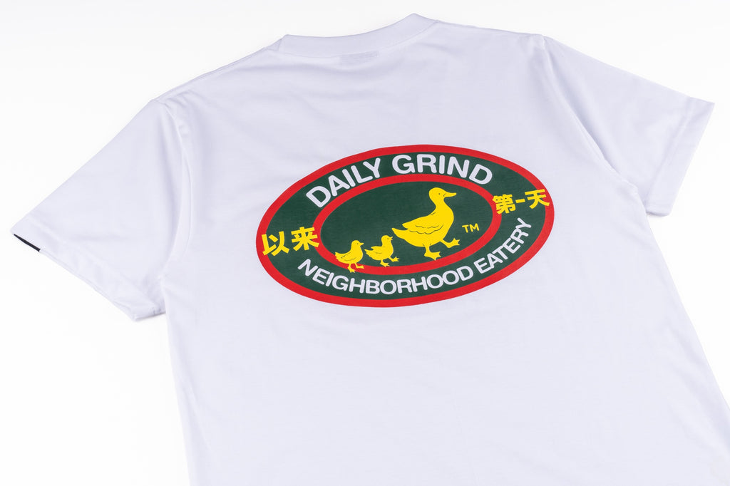 DAILY GRIND DAILY EATERY TSHIRT WHITE